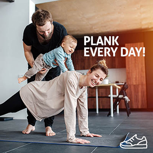 Plank every day!