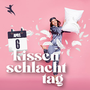 06. April: Internationaler Kissenschlacht-Tag